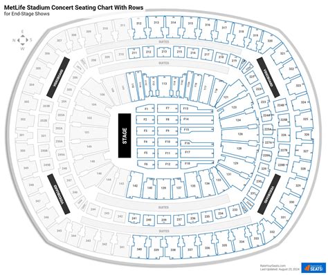 metlife taylor swift seating chart